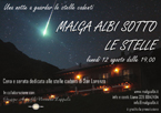 Malga Albi sotto le stelle 2013